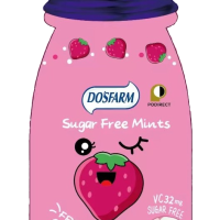 Dosfarm Sugar Free Mint Candy Strawberry 16g
